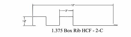 Box Rib HCF Series - Fabral